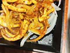 铁板鱿鱼-韩宫宴烤肉·黑毛和牛·料理(合肥滨湖银泰城店)
