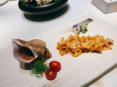 花椒葱油拌海螺片-悦景酒家(罗湖店)