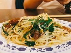 韭菜炒猪肝-拉面莊夢語＆中华料理八椿