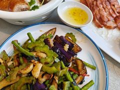 紫苏炒三宝-林辉家宴·本地家常菜·头牌清远鸡(先锋店)