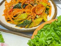 拌花菜-白山烧烤(文安路万豪店)