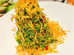 巧拌豆苗-四季民福烤鸭店(外滩外白渡桥店)