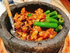 石锅杭椒牛蛙-桂满陇-西湖船宴(西单大悦城店)