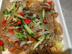 凉拌鱼皮-半天妖烤鱼(西铁营万达店)