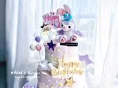 -卡比儿童蛋糕·心意定制·低脂零卡糖动物奶油FancyBALLOON(滨海店)