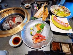 北极贝刺身-铭牛烧肉·和牛海鲜自助(高新月牙湖店)