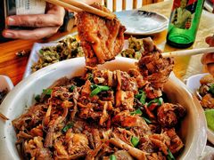 柴鸡炖山蘑-途肴·老农饭庄(百里峡店)