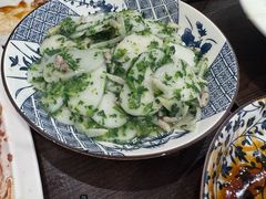 荠菜肉丝笋丝炒年糕-小实惠嘉(威海路店)
