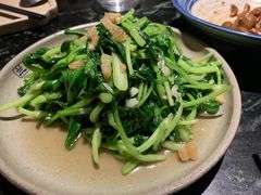 油渣鸡毛菜-兰溪小馆(东直门簋街店)