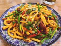 攒劲的干煸炒面-清真·玛丽亚新疆菜主题餐厅(浙江中路店)
