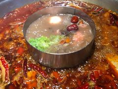 菌汤鸳鸯锅-王婆乔鲜鱼自助火锅(蜀汉路店)