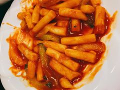 鱼饼炒年糕-桃园中华料理炸酱面(燕儿岛路店)