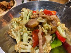 干锅有机花菜-避风塘·老港味餐厅(虹口龙之梦店)