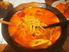 泡椒美蛙拌面-十面欢腾·海鲜面·台式Bistro(长乐路店)