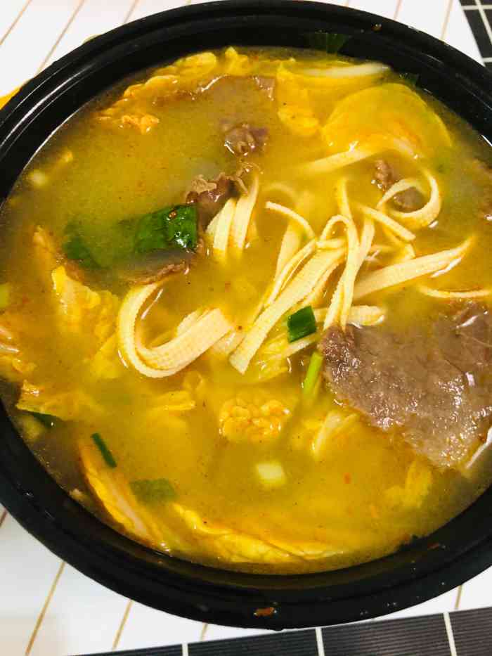 淮南牛肉汤特色锅贴(建华a区树人店)-"外卖女孩上线.