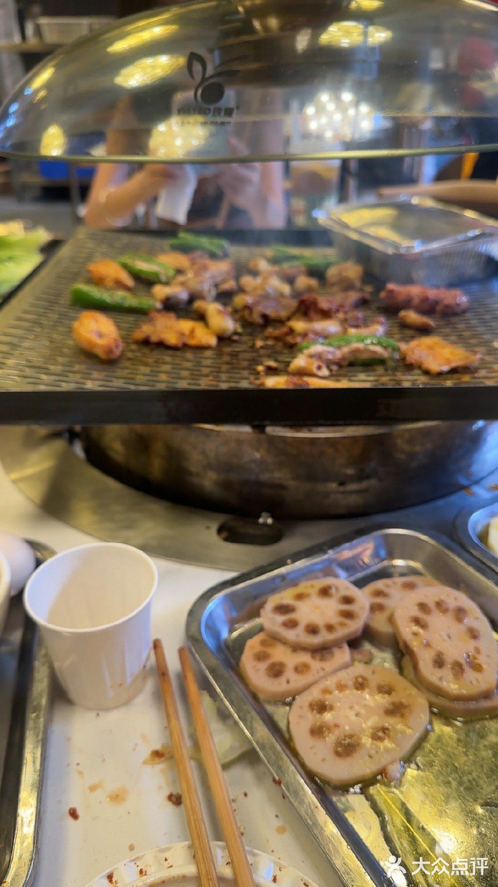 活该它火！这火盆烧烤真有两把刷子