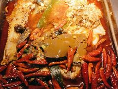 -探鱼·鲜青椒爽麻烤鱼(广州欣荣广场店)