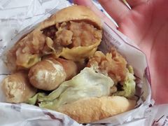 饥肠辘辘双鸡堡-牛纽塔·牛人堡(群众路店)
