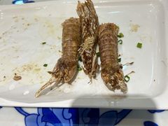 椒盐虾菇-王庄阿咪海鲜大排档(上下杭店)