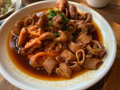 红烧大肠-老头儿油爆虾(胜利河美食街店)