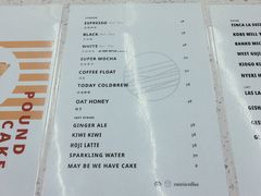 菜单-Onirii Coffee(长乐路店)