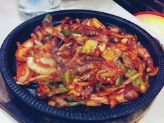 炒鱿鱼-郑阿姨的家·이모네·韩料&烤肉(武川路店)