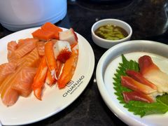 三文鱼鱼腩-川骄海鲜自助(王府井奥莱UP TOWN店原世界之花店)