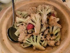 虾酱有机花菜-王宝和酒家(黄浦店)