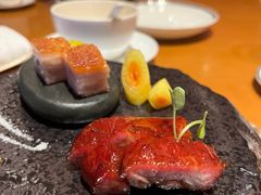 蜜汁一指梅叉烧-广州富力君悦大酒店空中花园