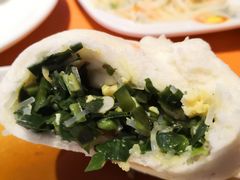 虾皮韭菜包-石头门坎