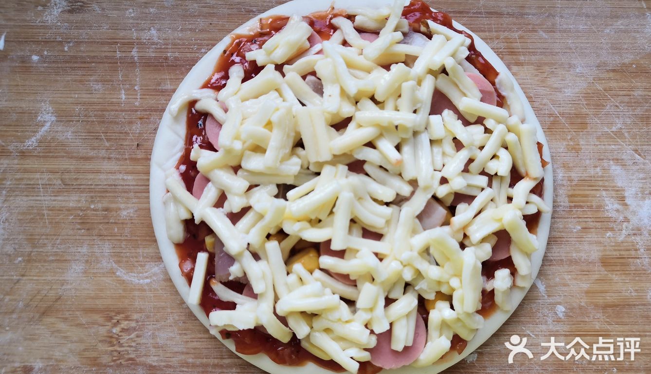 〖糖豆厨房〗芝士就是力量&香肠披萨