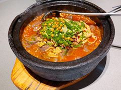 大邑石锅肥肠烧血旺-铜小馆(1891时光道店)