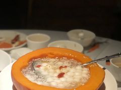 南瓜酒酿小圆子-玫瑰厅上海菜(兴国路店)