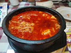 韩式辣豆腐汤-益百岁牛尾汤(香山路店)