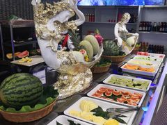 自助取餐区-圣罗巴海鲜自助(黑金店)