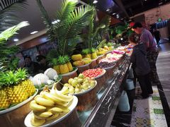 自助取餐区-九寸花汀海鲜烤肉自助(中东迪克店)