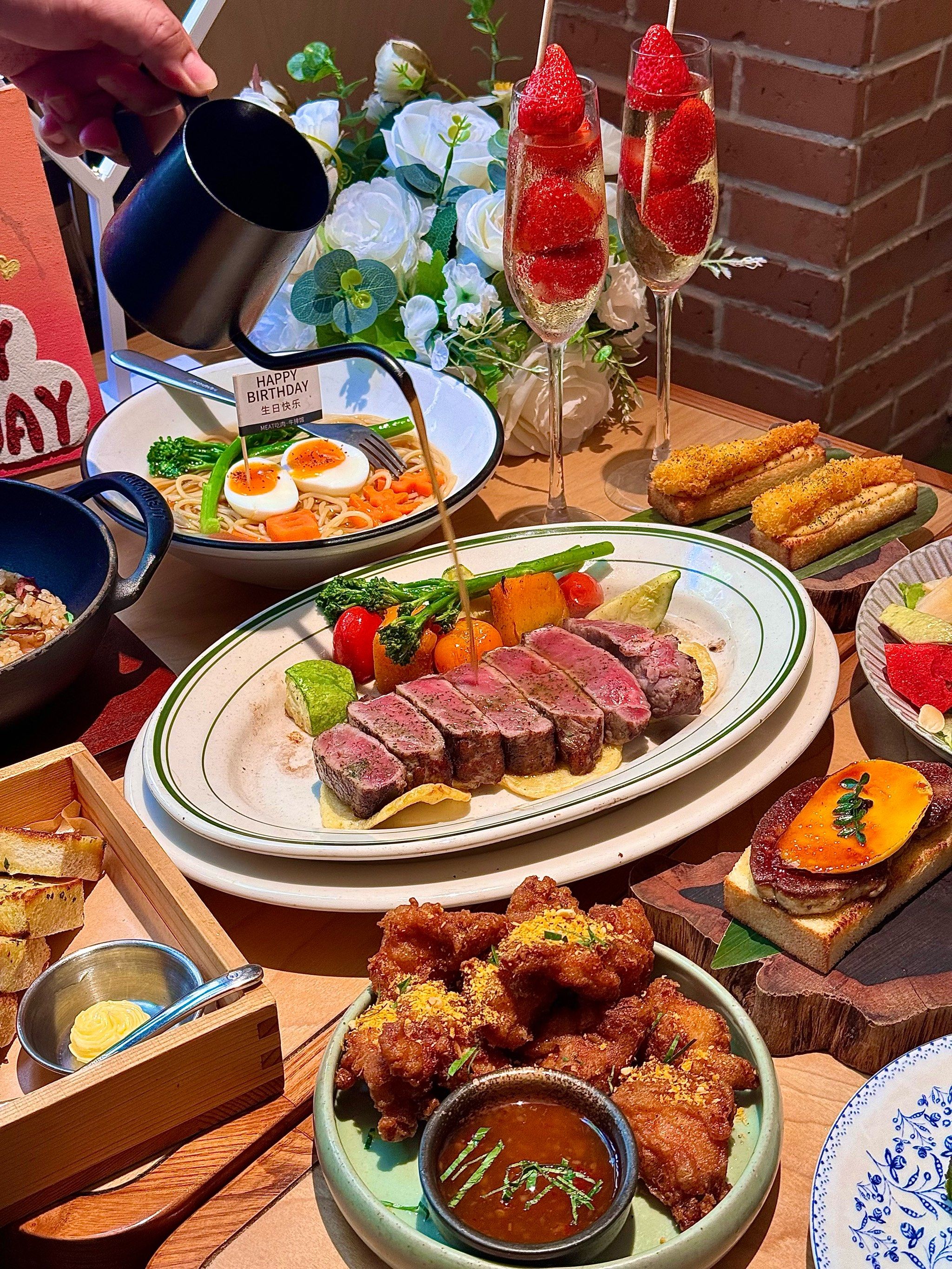在龙华!花小钱装大杯的生日西餐厅,get!