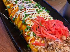 蛋包蔬菜五花肉-九州酒场ひこぞう(1号店)