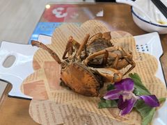 干煎膏蟹-友强·22年特色海鲜大排档·闽菜(厦门美食地标店)