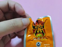 张飞三国脸谱麻辣牛肉-南北零食(建设路旗舰店店)