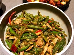 豆角丝炒肉拌转百刀-日上三甘(三里屯店)