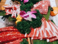 -明洞阿姨·韩式酱蟹烤肉·创意料理(三元桥店)