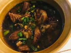 -蝶豆花蓝面条
