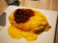 流金闪耀咖喱牛肉蛋包饭-必胜客(紫竹桥苏宁店)
