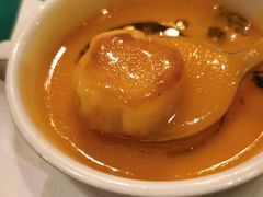 奶油南瓜湯配扇貝和歐芹油-宝莱纳餐厅(滨江店)