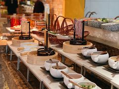 自助取餐区-厦门悦华酒店·绿庭主题自助餐厅