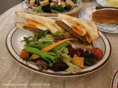 牛排芝士蘑菇北海道三明治-玲婧胡同·生日蛋糕·餐厅(嘉里城店)