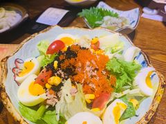 金枪鱼溏心蛋蔬菜沙拉-二丁目食堂(铁西万象汇店)