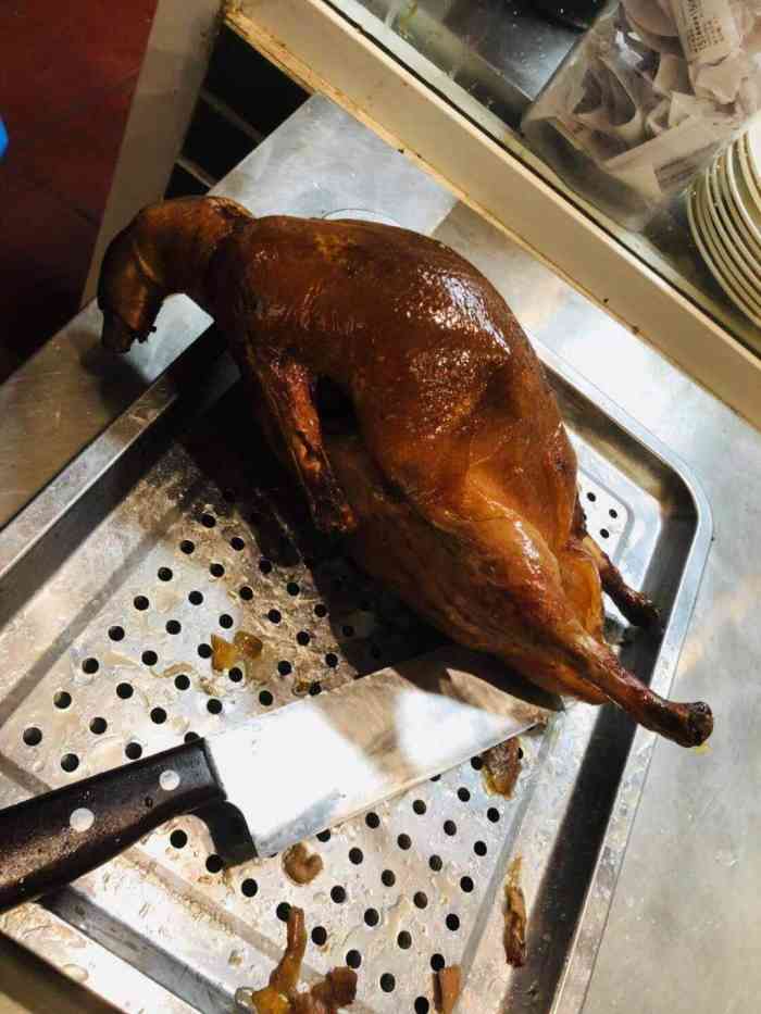 董立兵烤鸭(桃园小区店)-"董立兵烤鸭还是第一次,同事特别推荐的,在.
