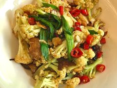 生炒有机菜花-月福京味斋·烤鸭店·北京菜(鼓楼总店)